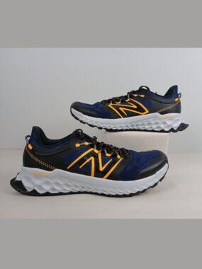 NWOT New Balance Mens 10.5D Blue Black Yellow Fresh Foam Running Shoes Sneakers